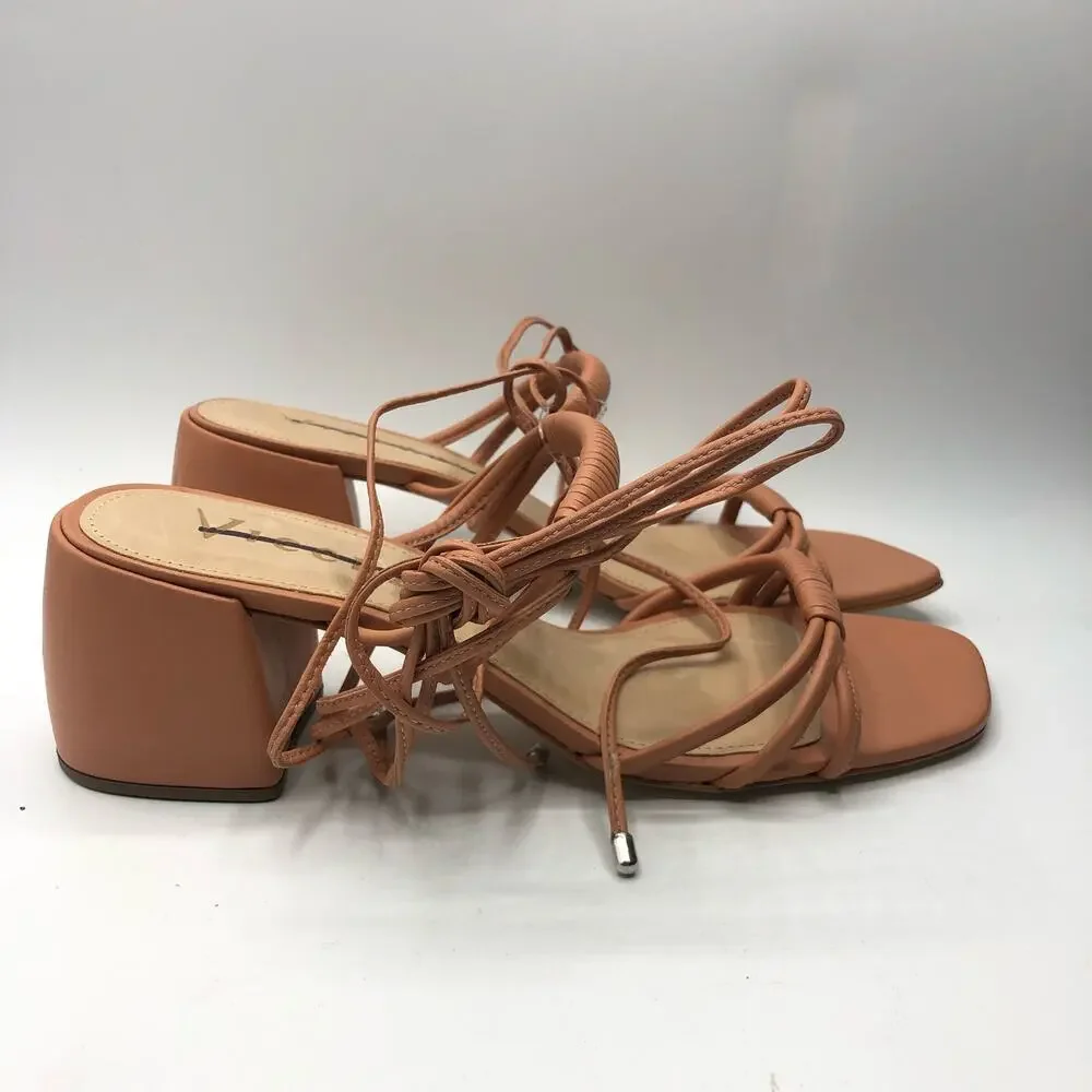 Free People X Vicenza Talons Love Struck Strappy Sandals Brown Size EU 38 / US 9